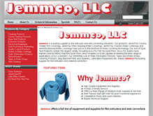 Tablet Screenshot of jemmco.com